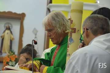 Bajada de la Virgen de las Nieves y encuentro folclórico Anzar en Lomo Magullo (Foto Francisco Javier Santana)